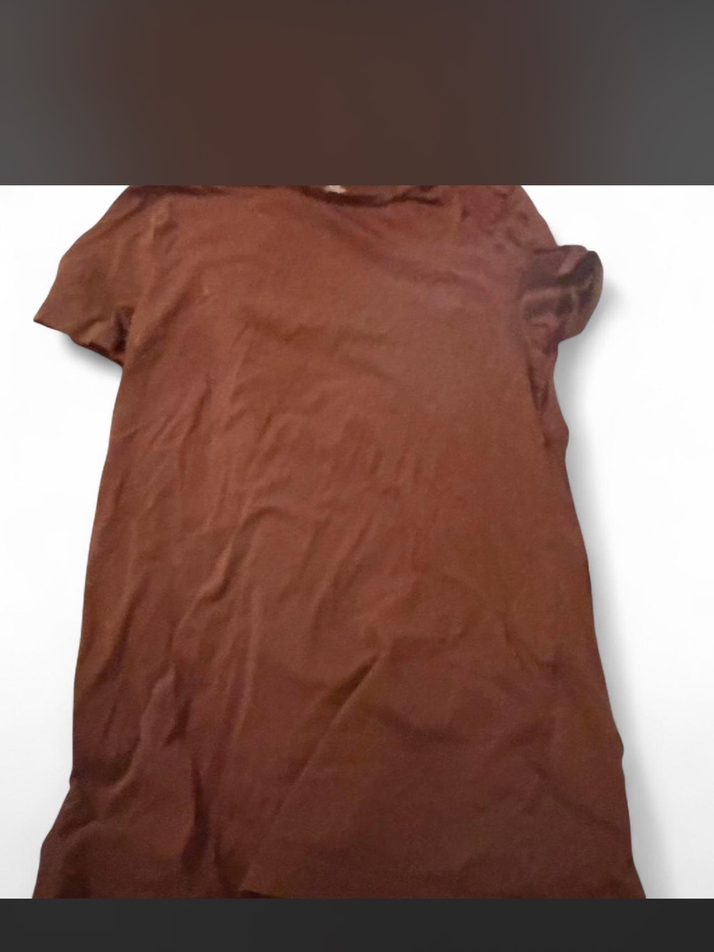 H&M Men's Short Sleeve Tee in Brown